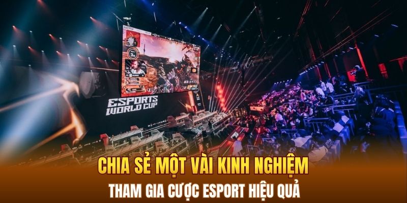 Chia sẻ một vài kinh nghiệm tham gia sảnh Esport hiệu quả
